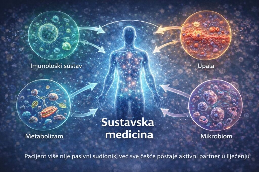 Sustavni pristup raku koji uključuje imunitet, metabolizam i upalne procese